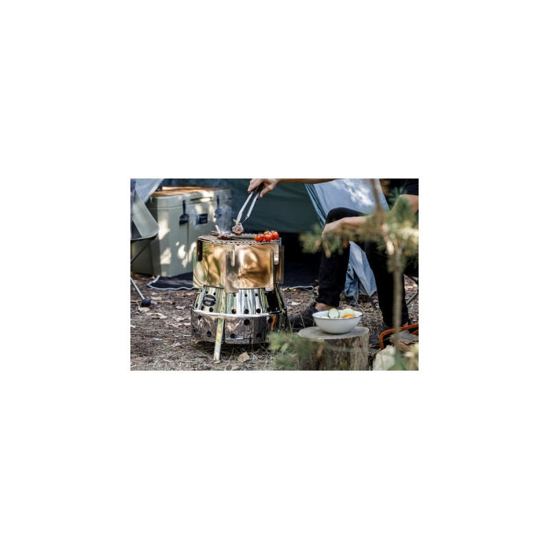 Petromax Reflektorschild für Holzkohlegrill Atago(edelstahl)