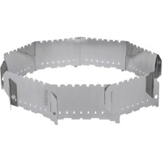 Petromax Steck-Windschutz für Feuerstellen, Blech(edelstahl, 9 Segmente)