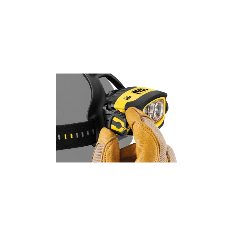Petzl DUO S, LED-Leuchte(schwarz/gelb)