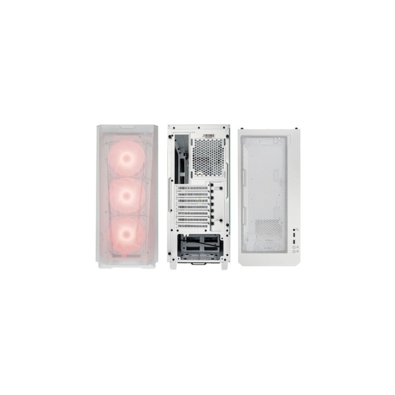 Phanteks Eclipse G360A, Tower-Gehäuse(weiß, Tempered Glass)