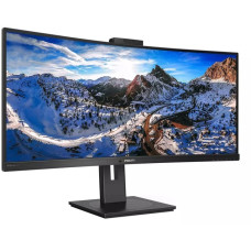 Philips 346P1CRH/00, LED-Monitor(86 cm (34 Zoll), schwarz, WQHD, VA, USB-C, HDMI, HDR, 100Hz Panel)