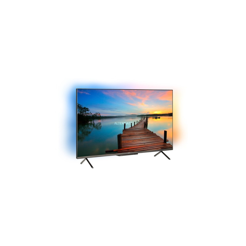 Philips 65PUS8118/12, LED-Fernseher(164 cm (65 Zoll), hellsilber, UltraHD/4K, WLAN, Ambilight, Dolby Vision)