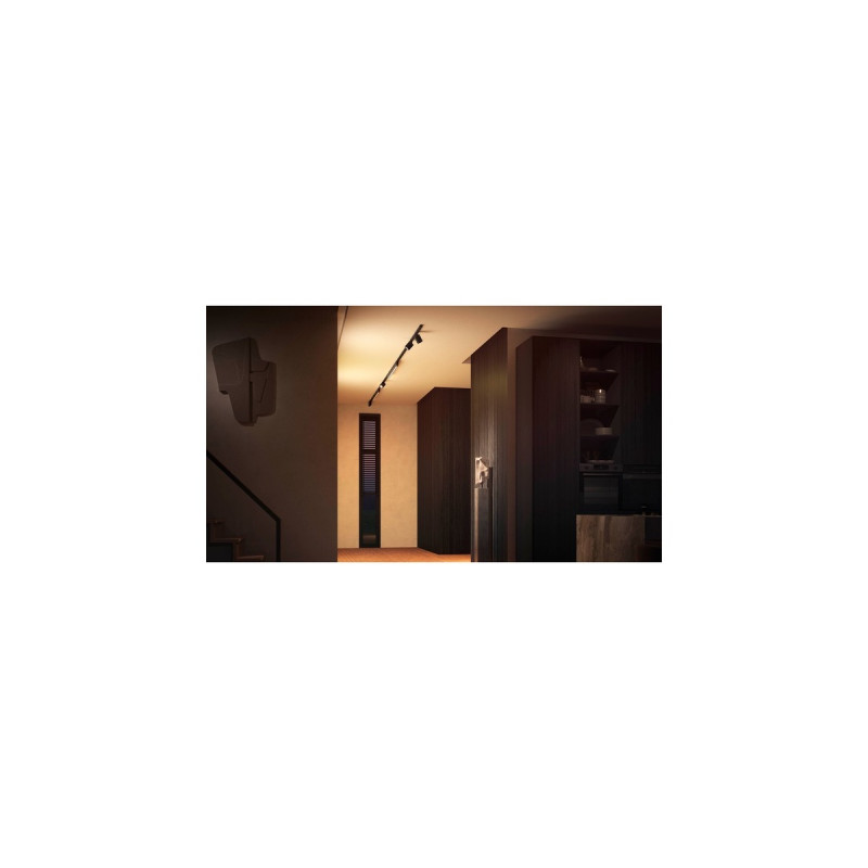 Philips Hue Perifo Basis-Set für die Decke (gerade, 3 Spots, 1 Lightbar), Leuchte(schwarz)