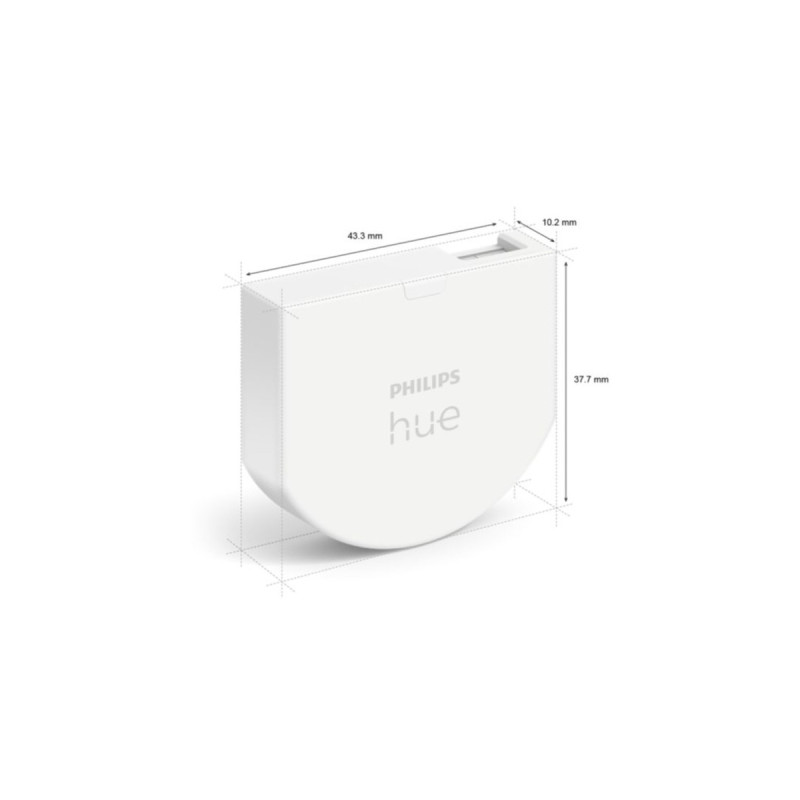 Philips Hue Wandschalter Modul(weiß, zweier Pack)