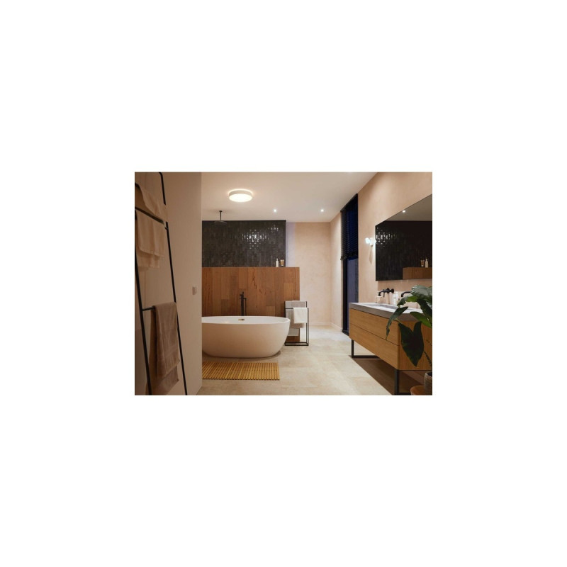 Philips Hue White Ambiance Devere Deckenleuchte, LED-Leuchte(weiß)