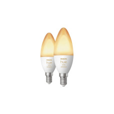 Philips Hue White Ambiance E14, LED-Lampe(Doppelpack, ersetzt 25 Watt)