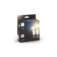 Philips Hue White Ambiance E27, LED-Lampe(Doppelpack, ersetzt 60 Watt)