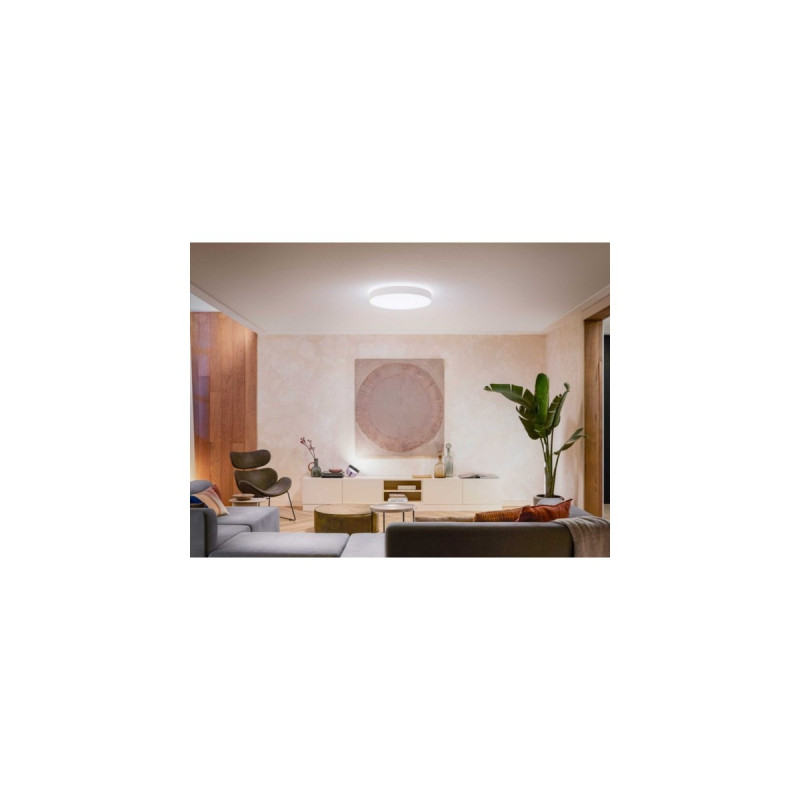 Philips Hue White Ambiance Enrave extra große Deckenleuchte, LED-Leuchte(weiß)