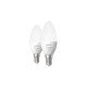 Philips Hue White E14, LED-Lampe(Doppelpack, ersetzt 40 Watt)