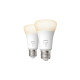 Philips Hue White E27, LED-Lampe(Doppelpack, ersetzt 60 Watt)