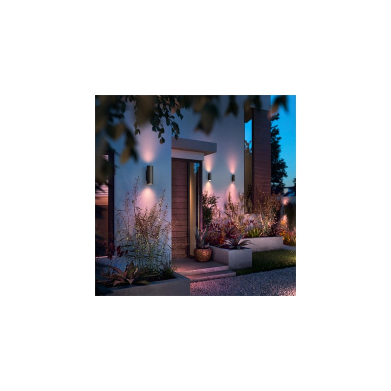 Philips Hue White & Color Ambiance Appear Wandleuchte, LED-Leuchte(schwarz)