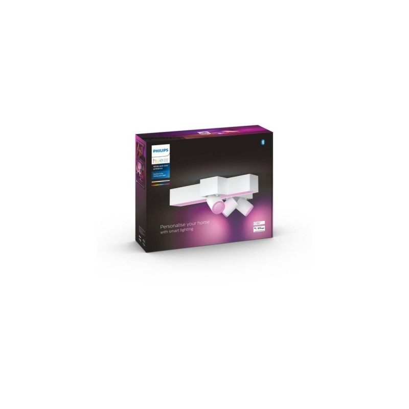 Philips Hue White & Color Ambiance Centris 3er-Deckenspot mit CrossDesign, LED-Leuchte(weiß)