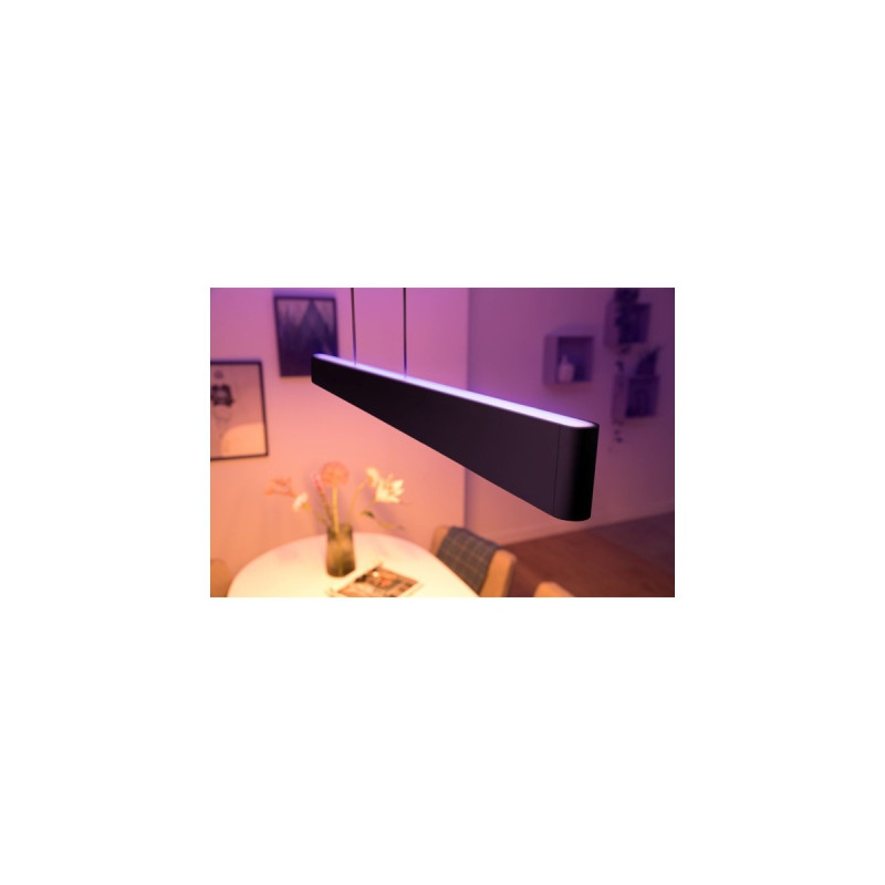 Philips Hue White & Color Ambiance Ensis Pendelleuchte, LED-Leuchte(schwarz)