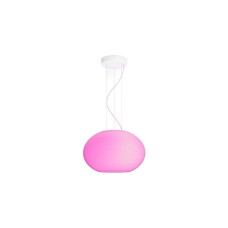 Philips Hue White & Color Ambiance Flourish Pendelleuchte, LED-Leuchte(weiß)