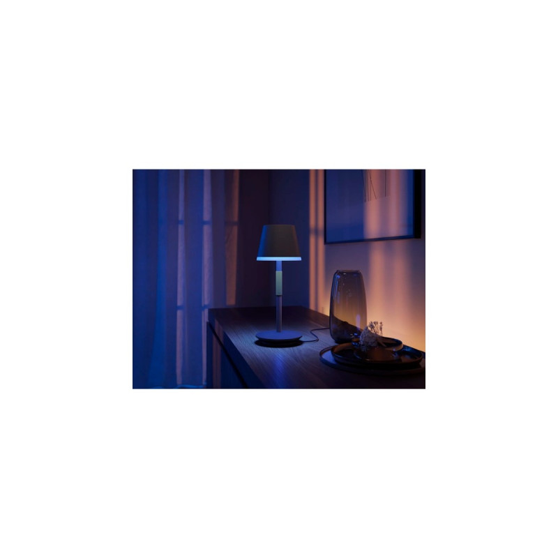 Philips Hue White & Color Ambiance Go tragbare Tischleuchte(schwarz)