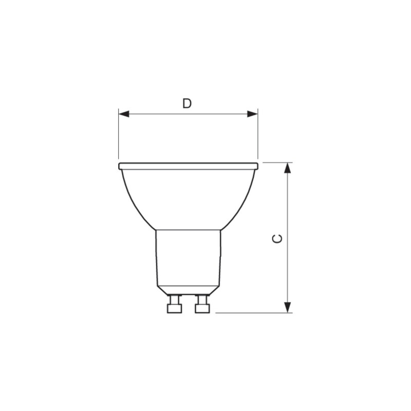 Philips MASTER LEDspot Value D 3.7-35W GU10 930 36D, LED-Lampe(ersetzt 35 Watt)