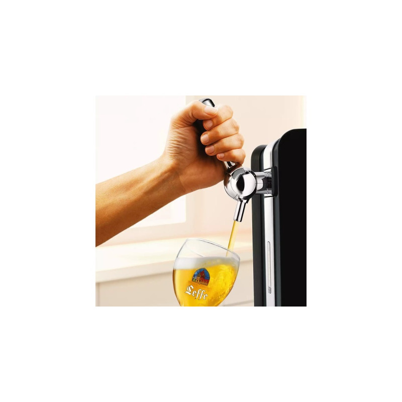 Philips PerfectDraft Bierzapfanlage HD3720/25(schwarz/silber, Kühlung 3°C)