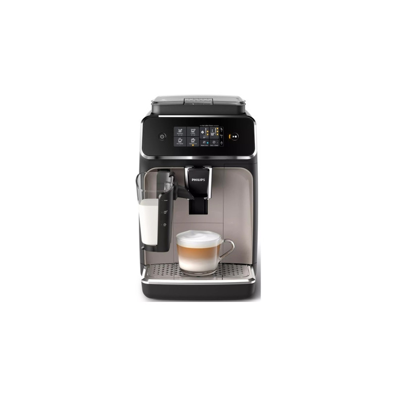 Philips Series 2200 EP2235/40 LatteGo, Vollautomat(schwarz/zinkbraun)