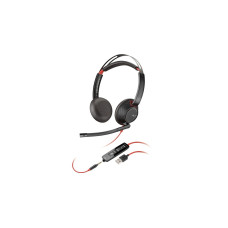 Plantronics Blackwire 5220, Headset(schwarz, Klinke, USB-A)