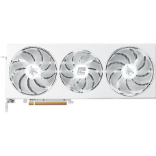 PowerColor Radeon RX 7800 XT Hellhound Spectral White 16GB OC, Grafikkarte(RDNA 3, GDDR6, 3x DisplayPort, 1x HDMI 2.1)