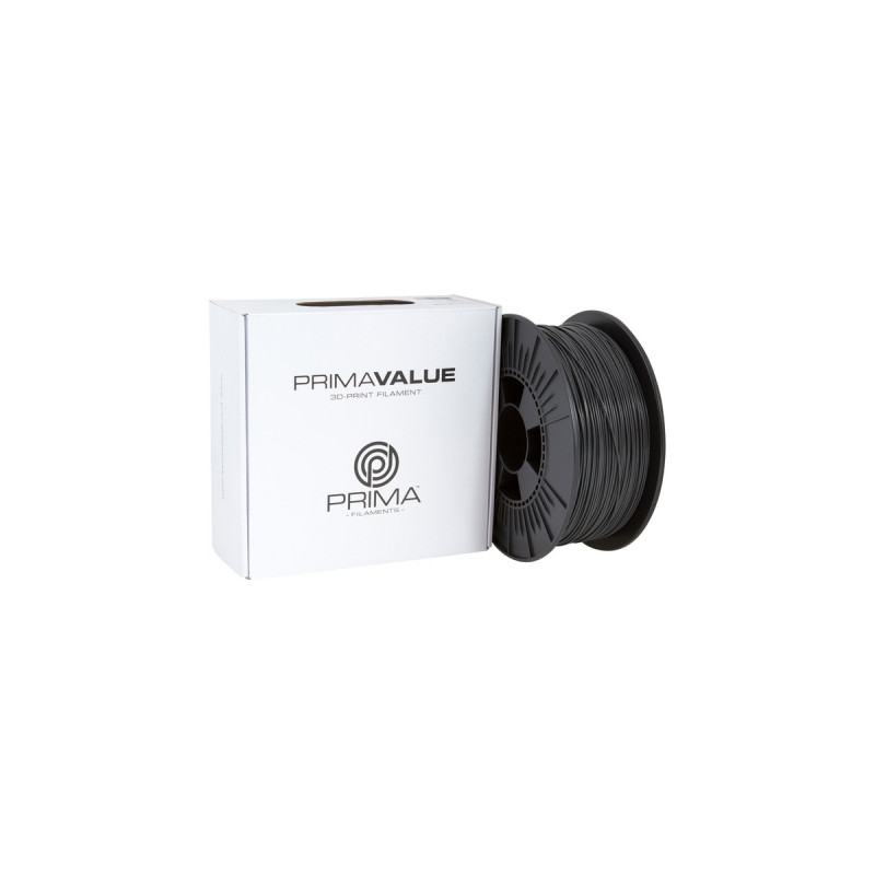 PrimaCreator PrimaValue PLA Dark grey, 3D-Kartusche(dunkelgrau, 1 kg, 1,75 mm, auf Rolle)