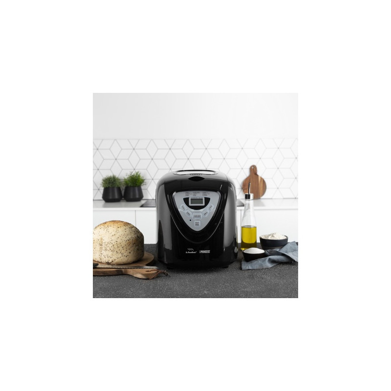 Princess Brotbackautomat 152009(schwarz/silber, 600 Watt, für Brote bis 900g)