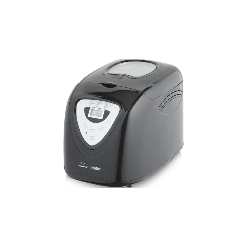 Princess Brotbackautomat 152009(schwarz/silber, 600 Watt, für Brote bis 900g)