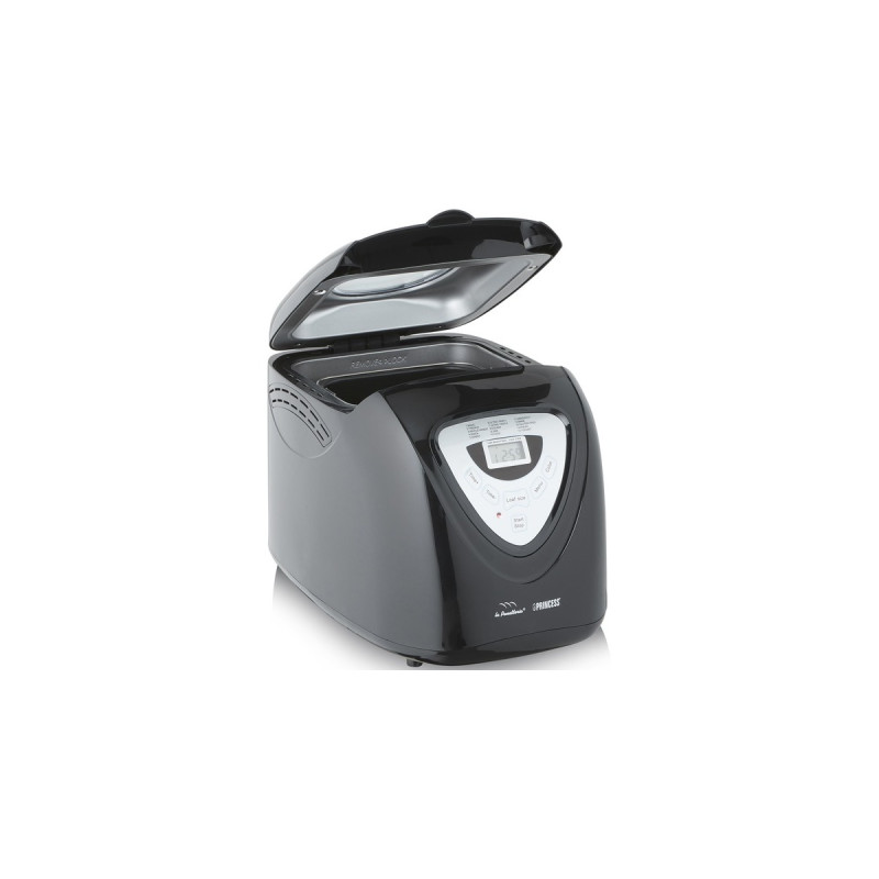 Princess Brotbackautomat 152009(schwarz/silber, 600 Watt, für Brote bis 900g)