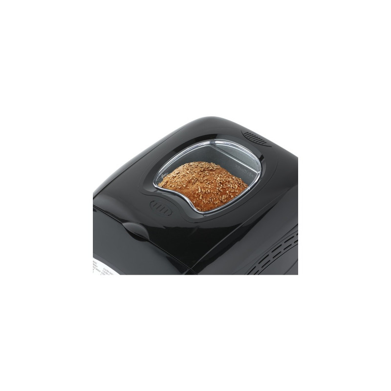 Princess Brotbackautomat 152009(schwarz/silber, 600 Watt, für Brote bis 900g)