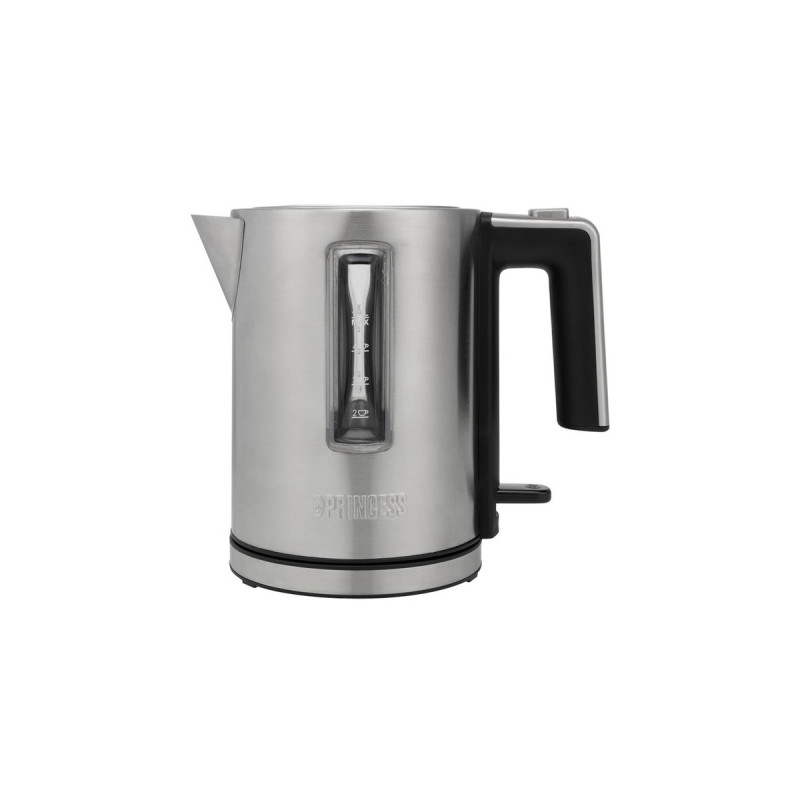 Princess Deluxe 236045, Wasserkocher(edelstahl/schwarz, 1 Liter)