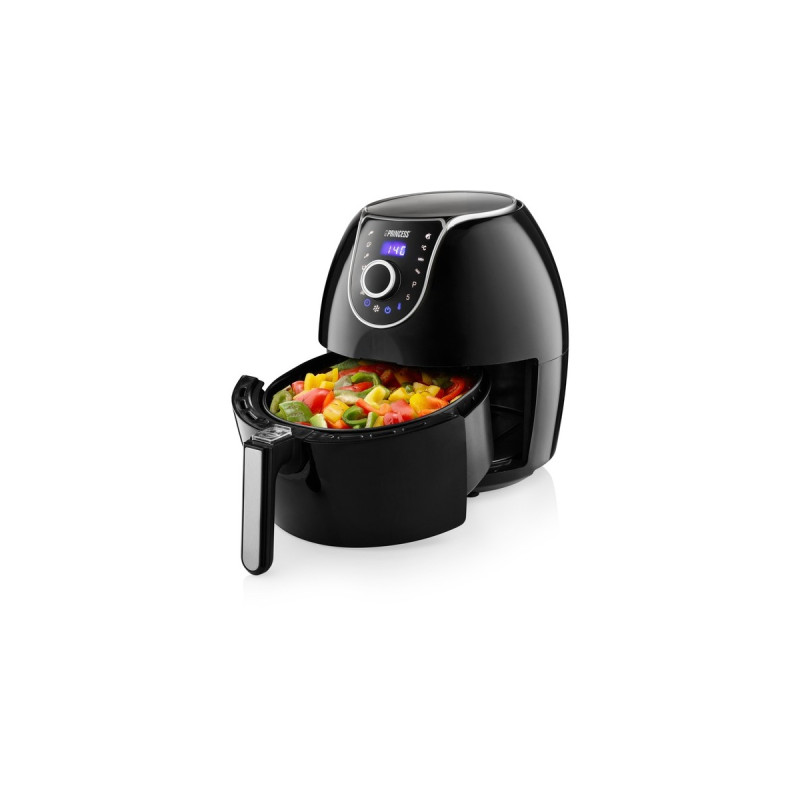 Princess Digital Family Aerofryer 182055, Heißluftfritteuse(schwarz/silber)