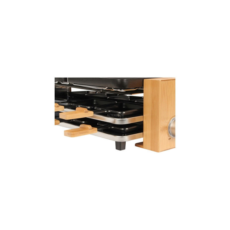 Princess Pure 8, Raclette(holz/schwarz)