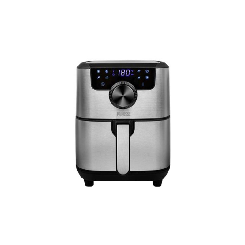 Princess XXL Heißluftfritteuse 182033(edelstahl (gebürstet)/schwarz)