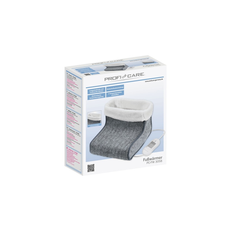 ProfiCare PC-FW 3058, Fußwärmer(grau/weiß)