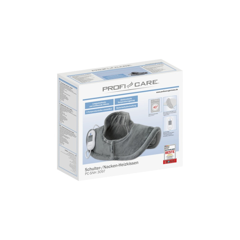 ProfiCare Schulter-Nackenheizkissen PC-SNH 3097(grau, 52 x 50 cm)