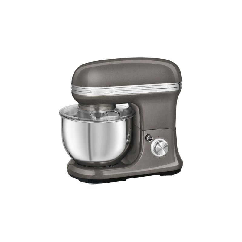 ProfiCook Knetmaschine Vintage PC-KM 1197, Küchenmaschine(anthrazit/edelstahl, 1.200 Watt)