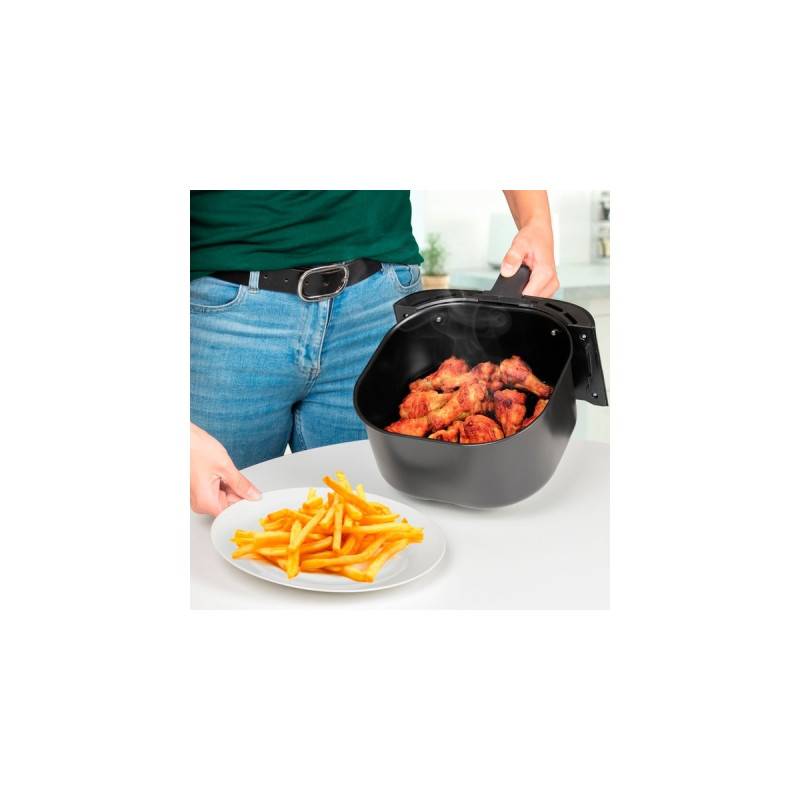 ProfiCook PC-FR 1239 H, Heißluftfritteuse(edelstahl/schwarz)