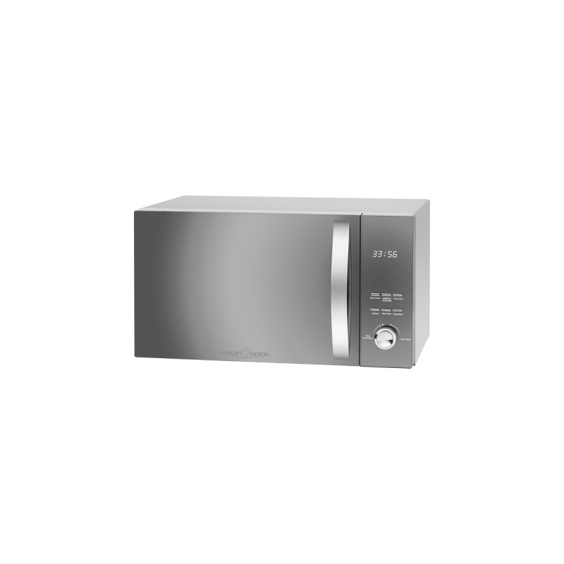 ProfiCook PC-MWG 1176 H, Mikrowelle(silber/schwarz)