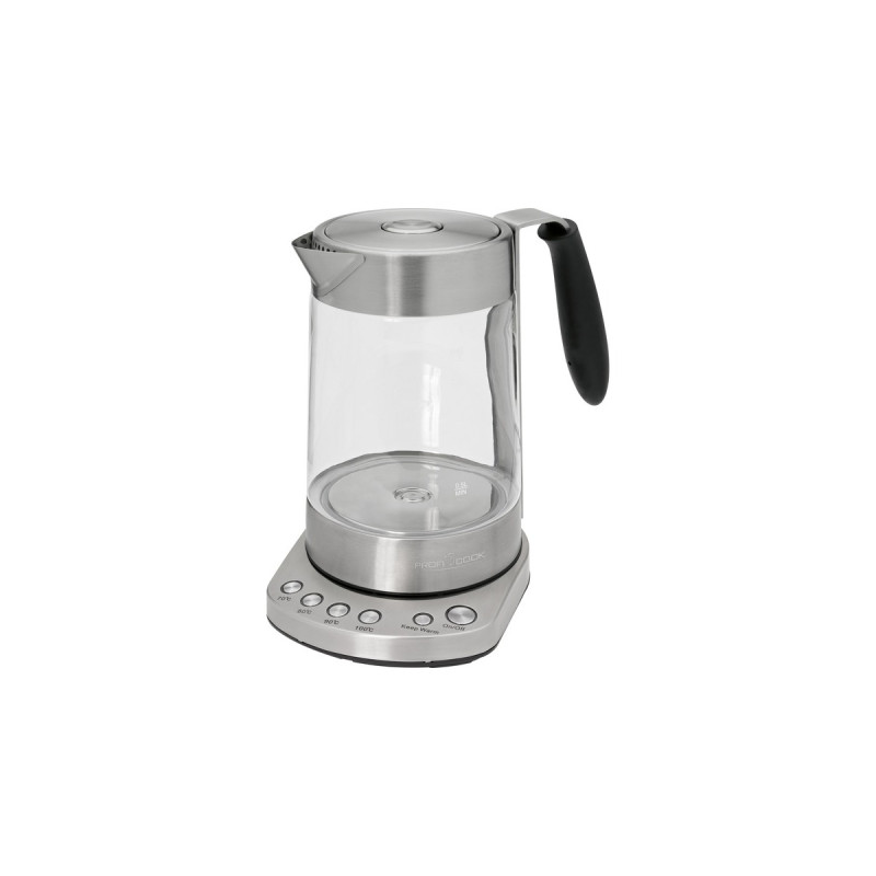ProfiCook PC-WKS 1020G, Wasserkocher(edelstahl, integrierter Teekocher)