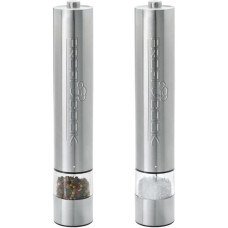 ProfiCook Pfeffer- und Salzmühlen Set PC-PSM 1031, Pfeffer-/Salzmühle(edelstahl/transparent)