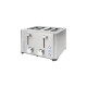 ProfiCook Toaster PC-TA 1252(edelstahl, 1.500 Watt, für 4 Scheiben Toast)