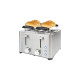 ProfiCook Toaster PC-TA 1252(edelstahl, 1.500 Watt, für 4 Scheiben Toast)