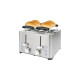 ProfiCook Toaster PC-TA 1252(edelstahl, 1.500 Watt, für 4 Scheiben Toast)