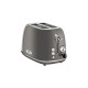 ProfiCook Toaster Vintage PC-TA 1193(anthrazit/chrom, 815 Watt, für 2 Scheiben Toast)