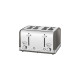 ProfiCook Toaster Vintage PC-TA 1194(anthrazit/chrom, 1.630 Watt, für 4 Scheiben Toast)