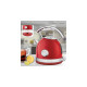 ProfiCook Vintage PC-WKS 1192, Wasserkocher(rot/chrom, 1,7 Liter)