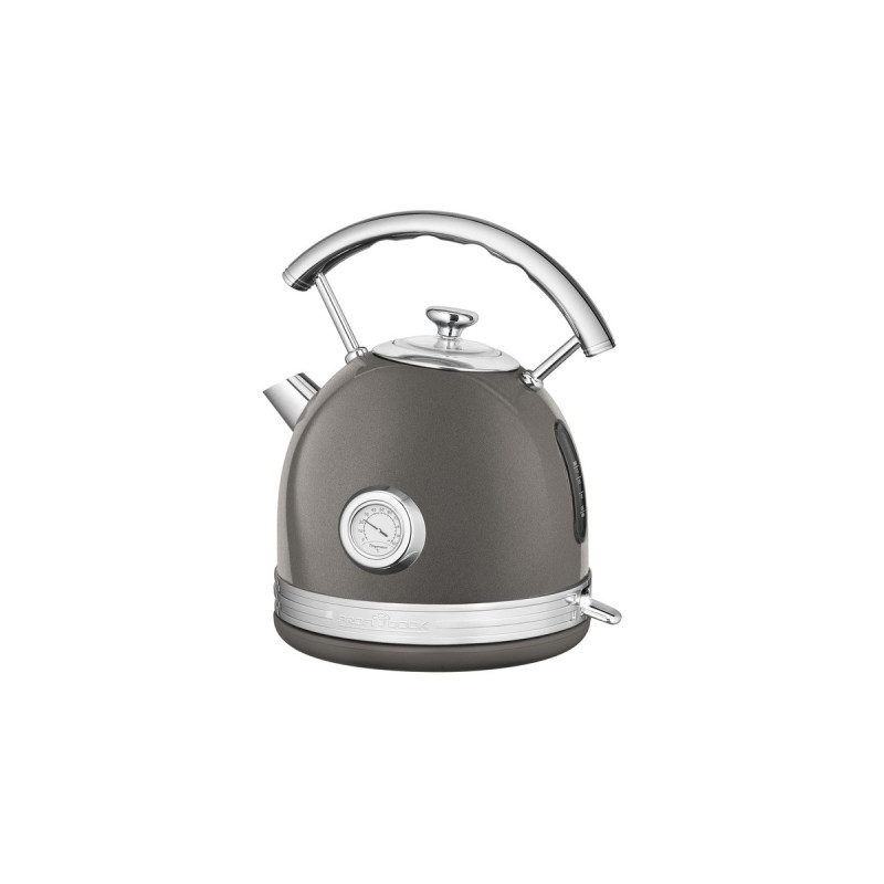 ProfiCook Vintage PC-WKS 1192, Wasserkocher(grau/chrom, 1,7 Liter)