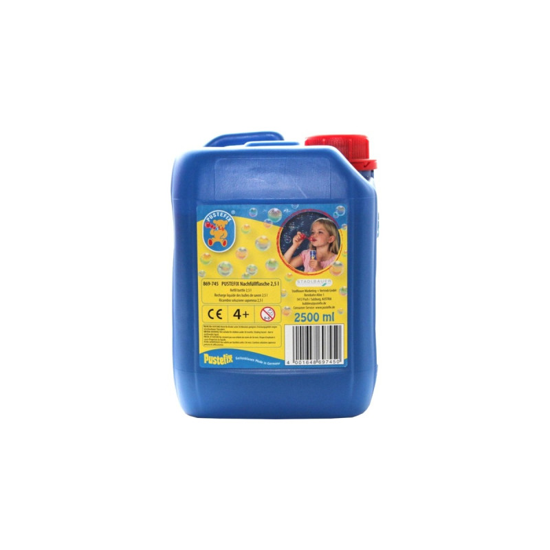 Pustefix Nachfüllflasche 2,5 Liter, Seifenblasen