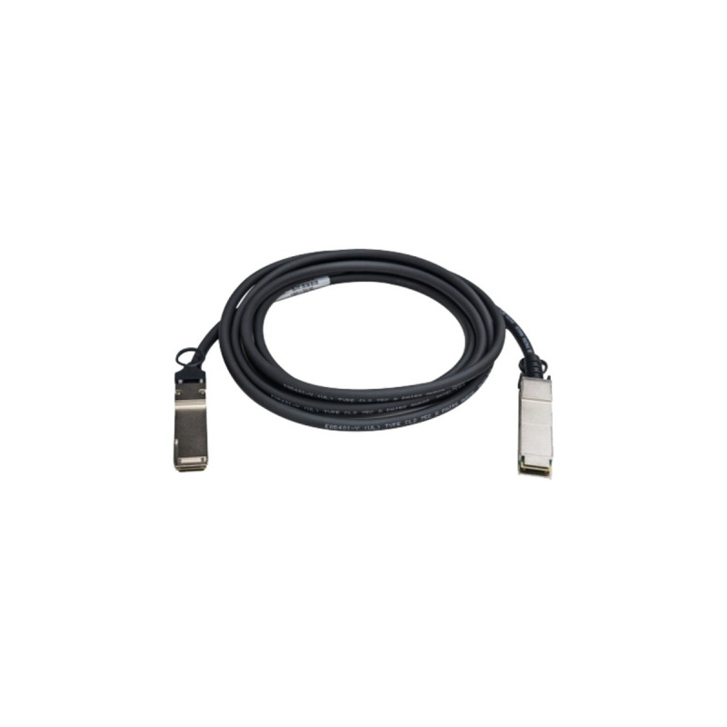 QNAP Direct Attach Kabel CAB-NIC40G30M-QSFP(schwarz, 3 Meter, twinaxial)