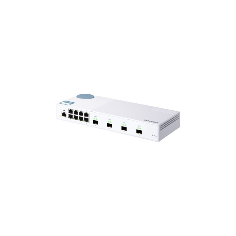 QNAP QSW-M408S, Switch(weiß)